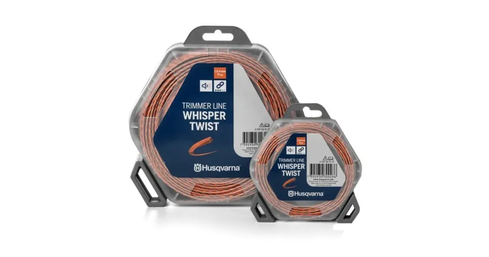 Fil de débroussailleuse Ø2,7 mm Whisper Twist, longueur 60m - HUSQVARNA