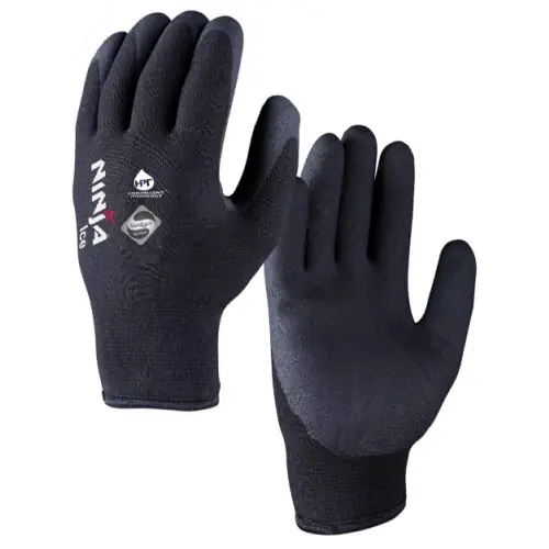Gants de protection froid Ninja Ice enduit HPT noir T11 NI00 - SINGER - NI00-T11