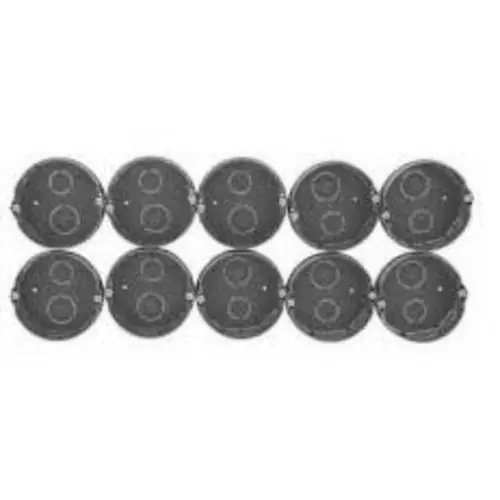 Lot de 10 boîtes MODULO D 67mm en plastique - SCHNEIDER ELECTRIC - IMT35238