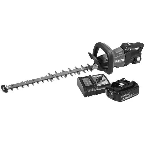 Taille-haie 18V Li-Ion LXT + 2 batteries 5 Ah + chargeur en boîte carton - MAKITA - DUH602RT2