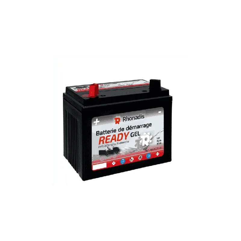 BATTERIE PRETE A L‘EMPLOI -GEL - 28AH (+G)