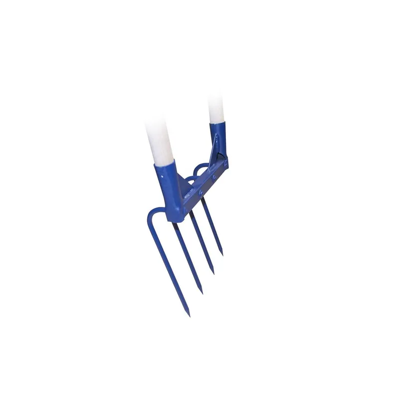 AEROGRIF‘ 4 DENTS 2 MANCHES DE PELLE 1.10 M 610400 OUTIL PERRIN - 3239046104008