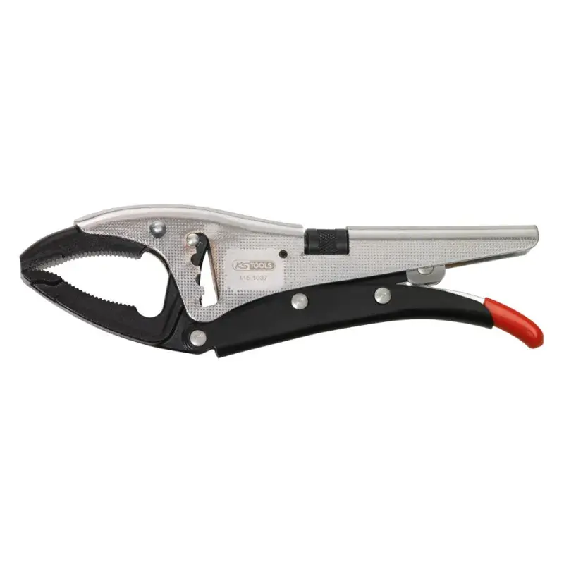 Pince étau 250mm à crémaillère Pro 8 KS TOOLS 115.1037
