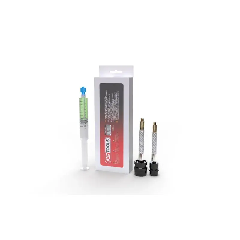 Seringue stop fuite pour climatisation 250 ml R134A R1234YF KS TOOLS 550.1451