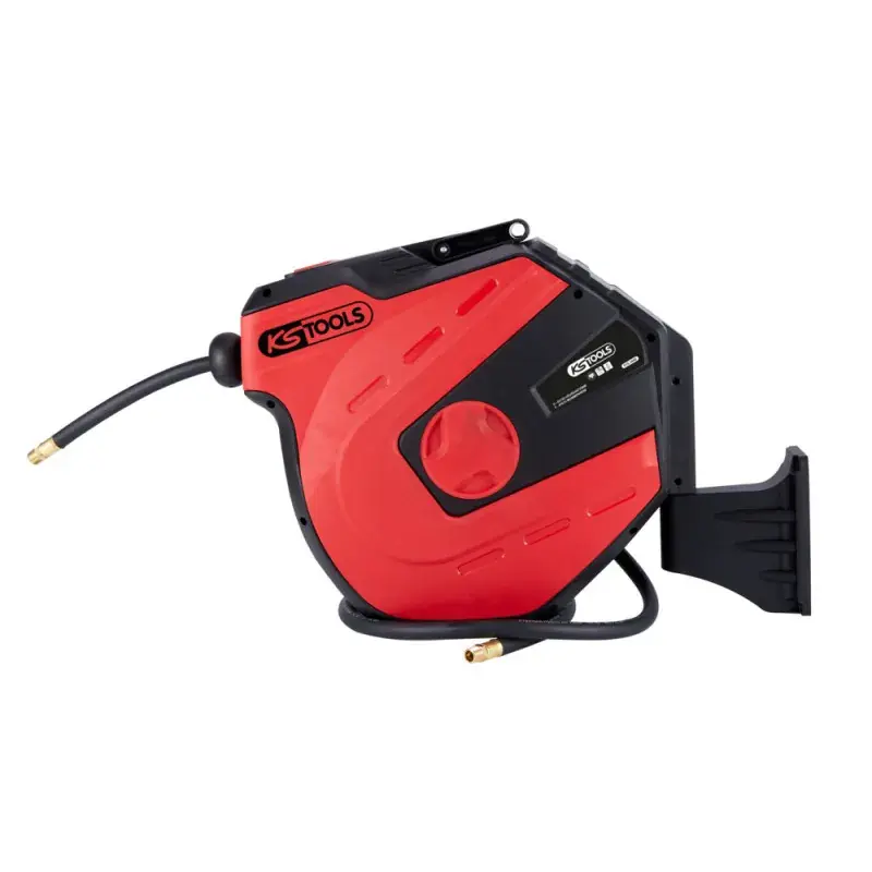 Enrouleur d‘air 15 mètres avec tuyau Ø 10 mm KS TOOLS 515.3440